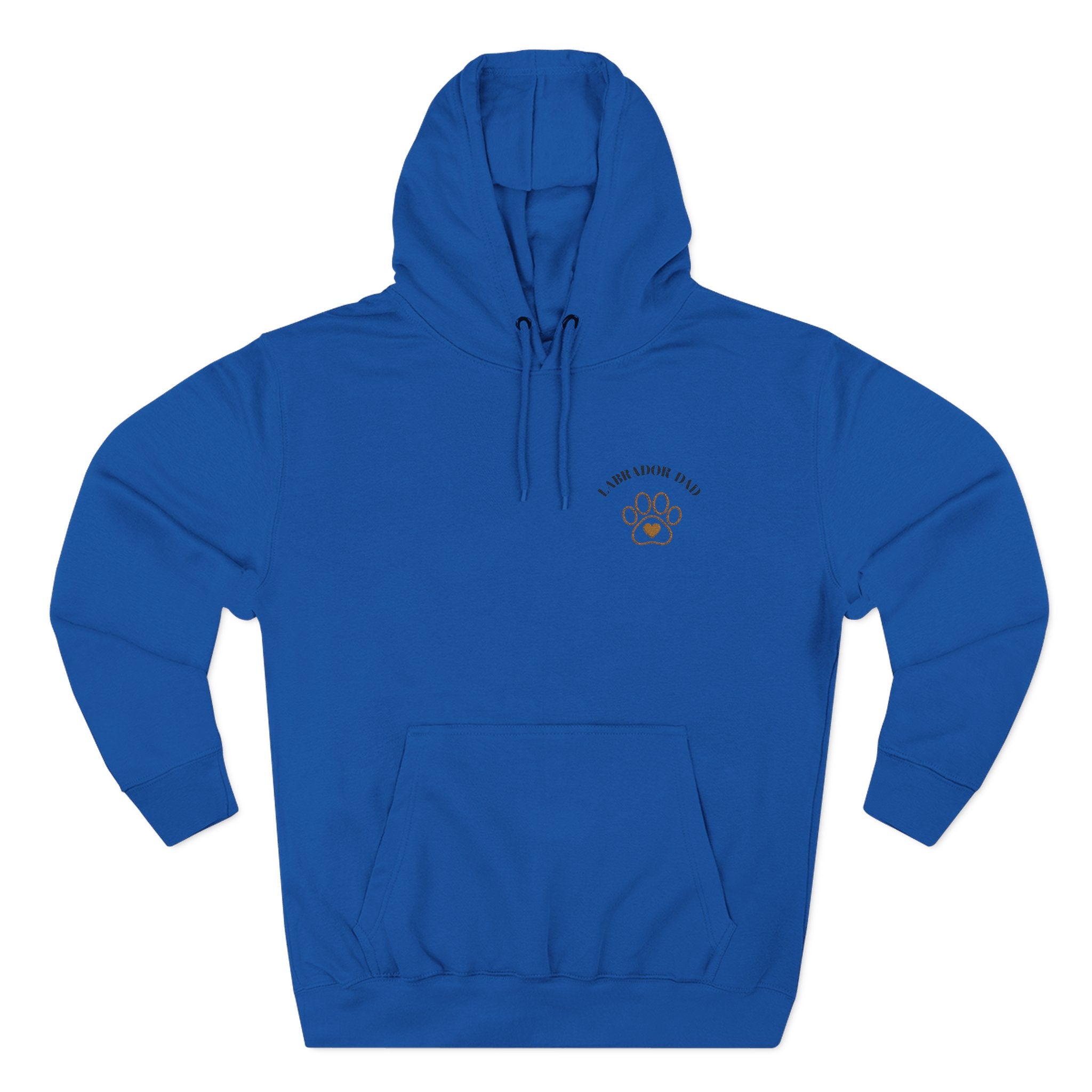Embroidered Labrador Dad Hoodie