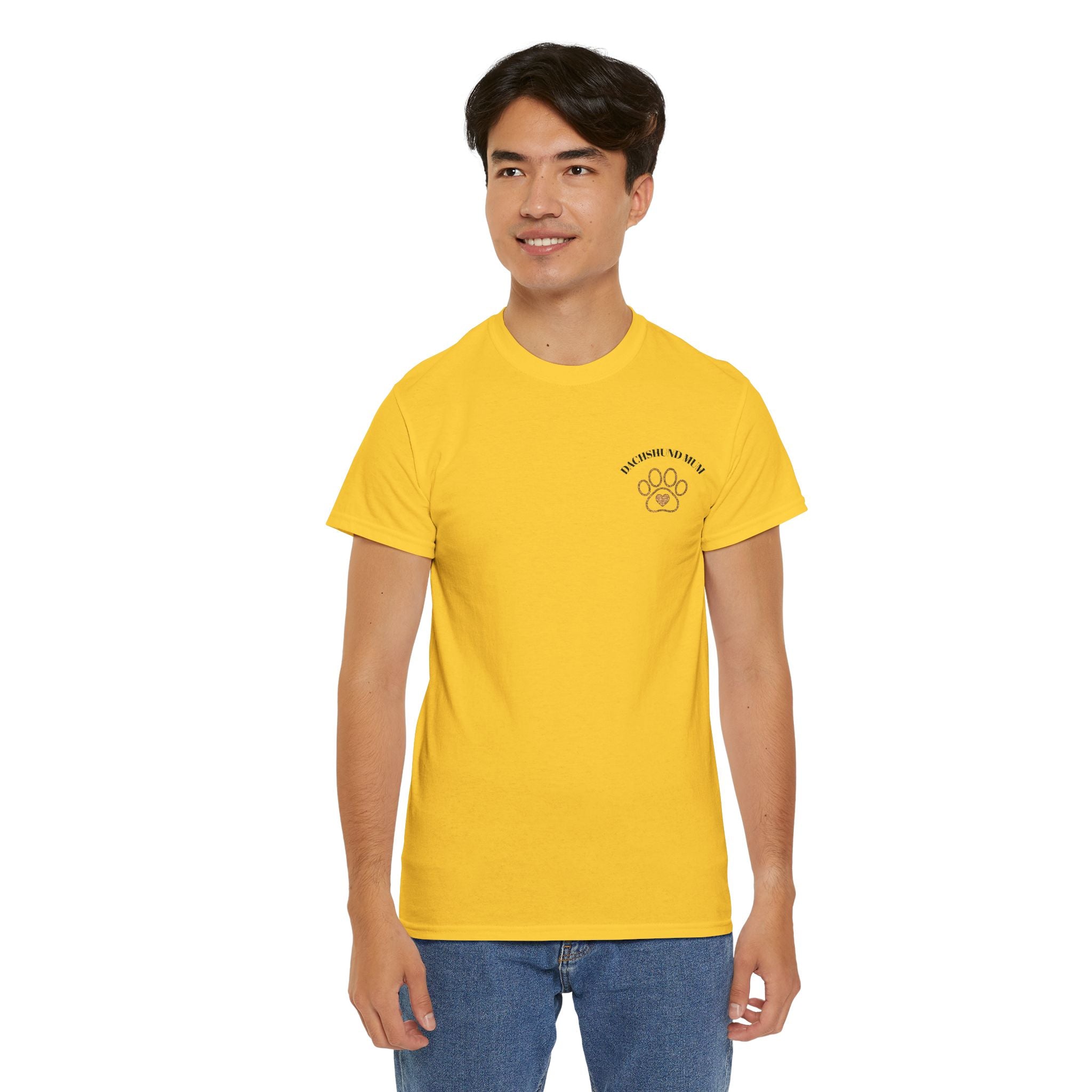 Embroidered Dachshund Mum T-Shirt