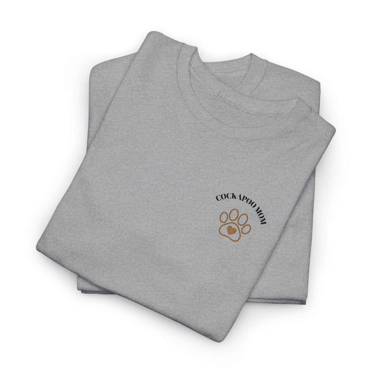 Embroidered Cockapoo Mom T-Shirt