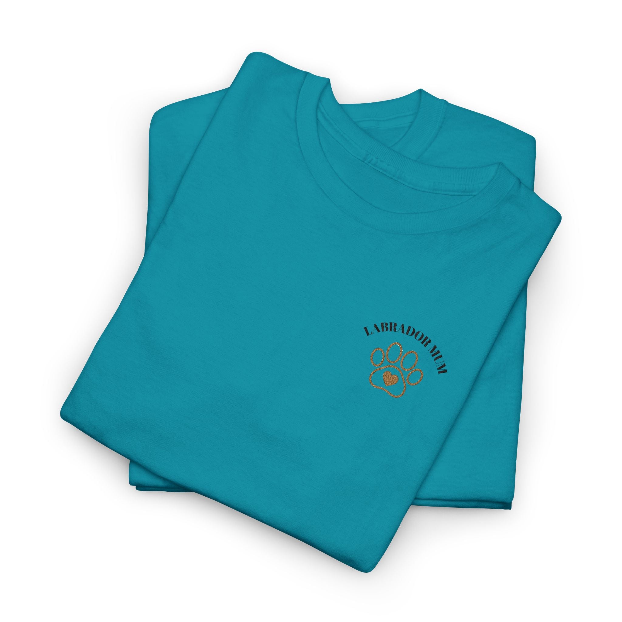 Embroidered Labrador Mum T-Shirt