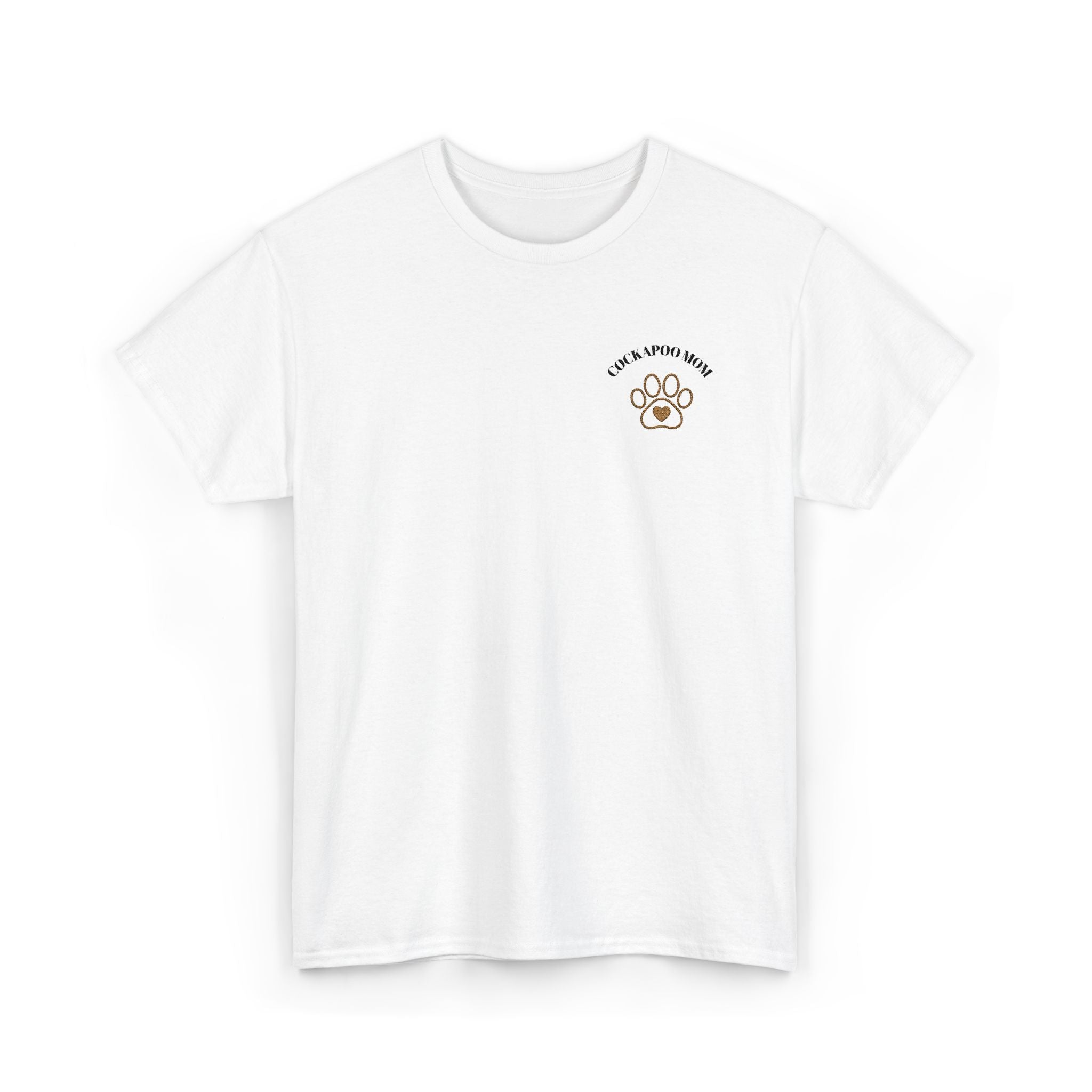 Embroidered Cockapoo Mom T-Shirt