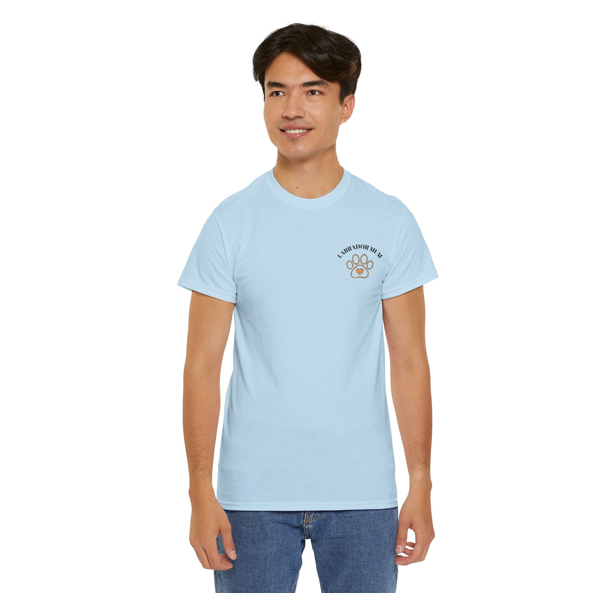Embroidered Labrador Mum T-Shirt