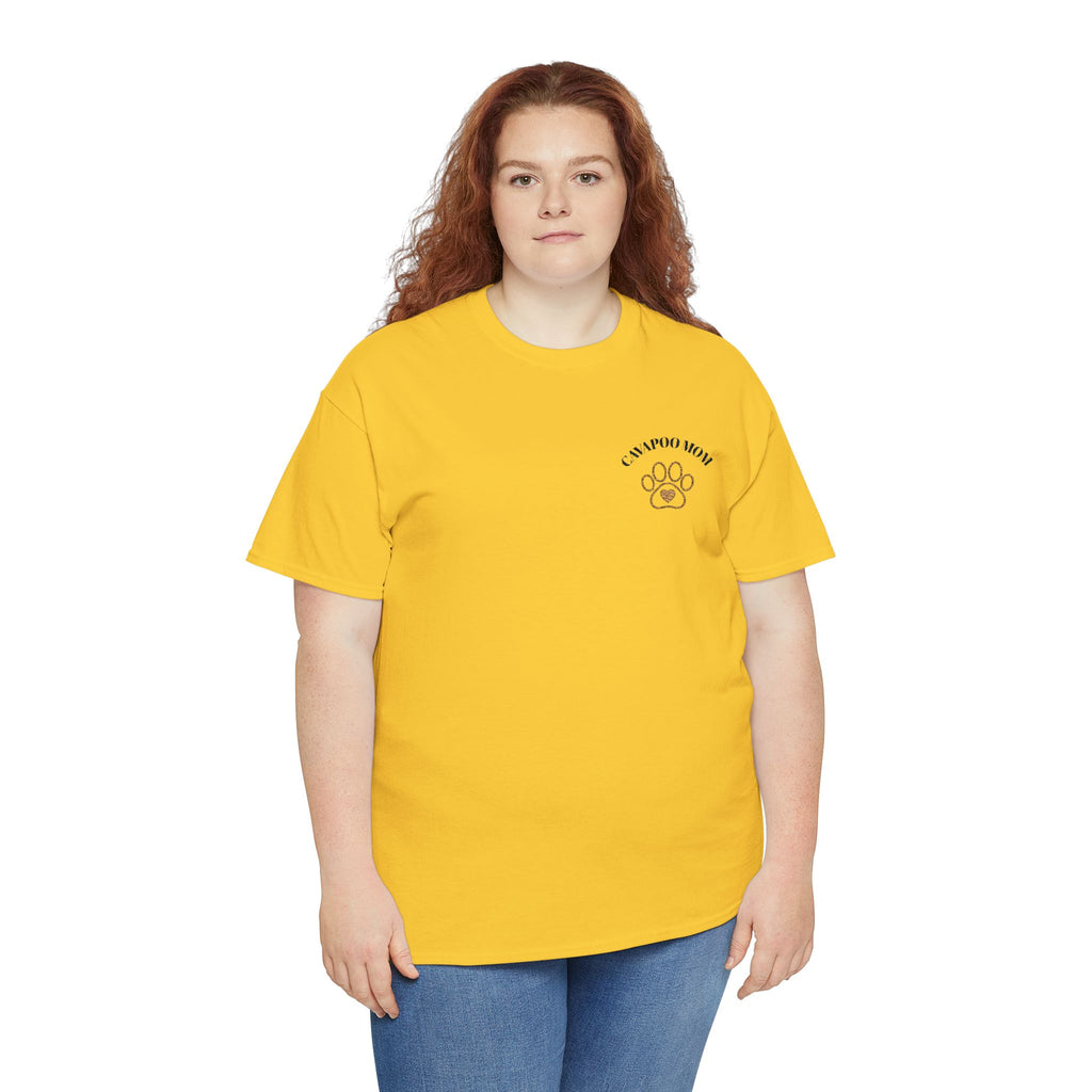 Embroidered Cavapoo Mom T-Shirt
