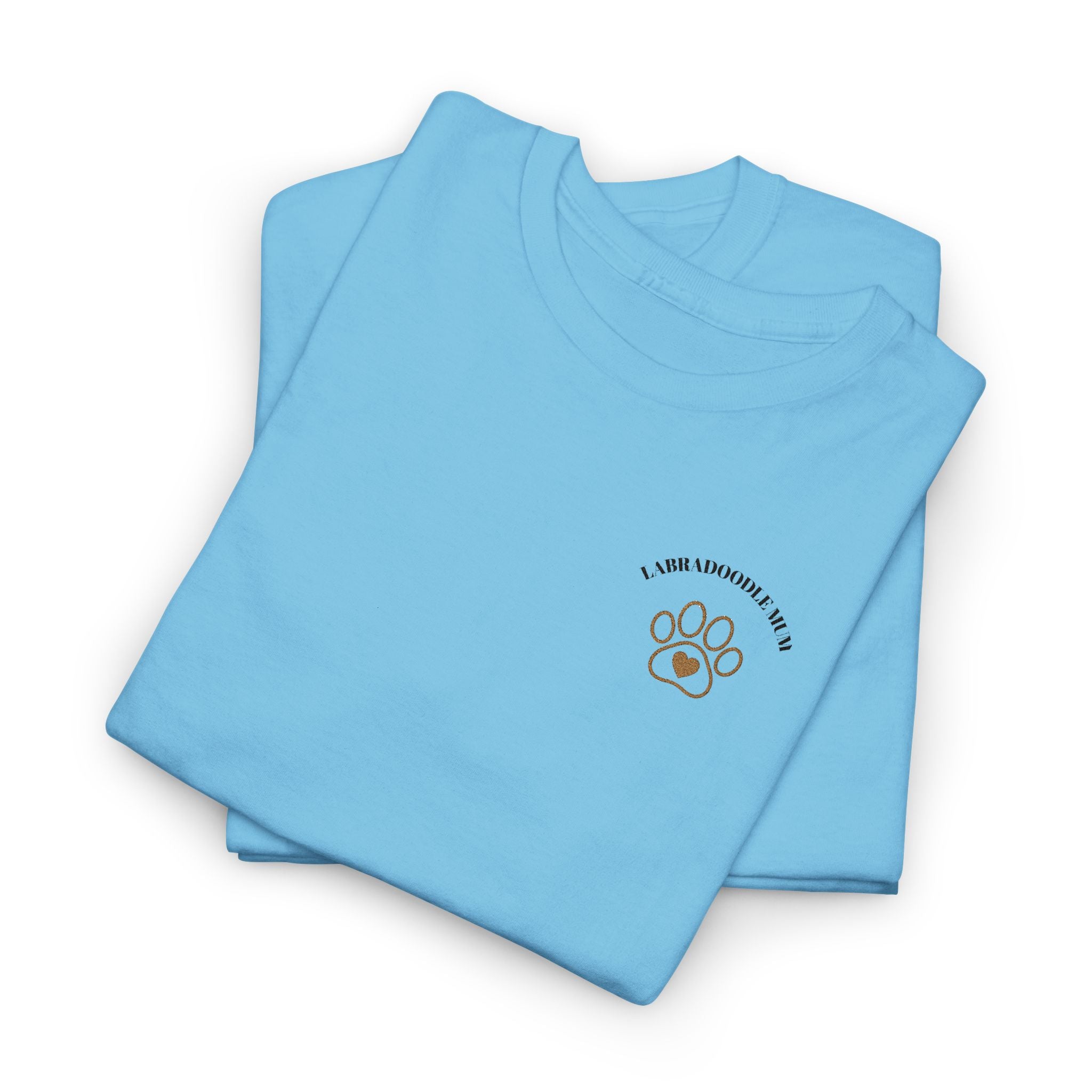 Embroidered Labradoodle Mum T-Shirt