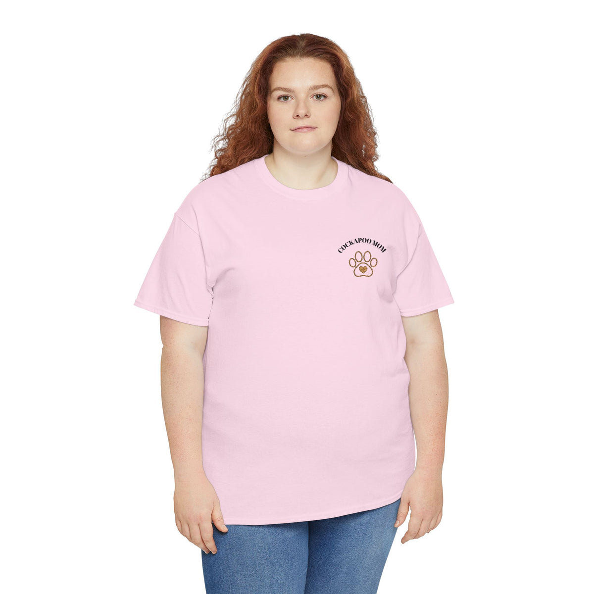 Embroidered Cockapoo Mom T-Shirt