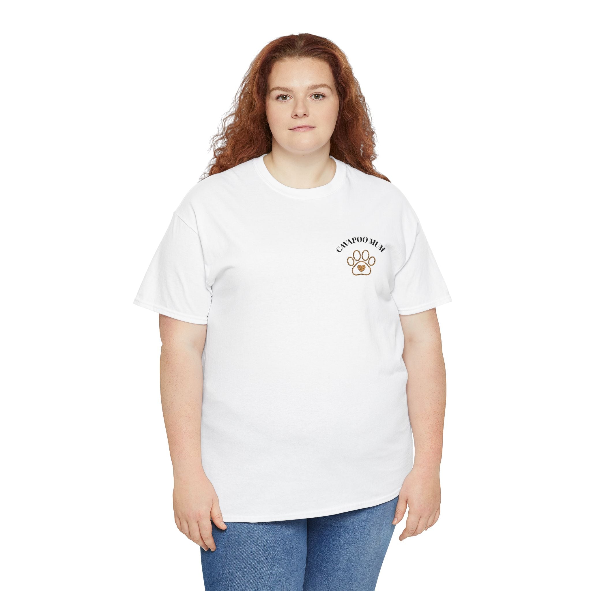 Embroidered Cavapoo Mum T-Shirt