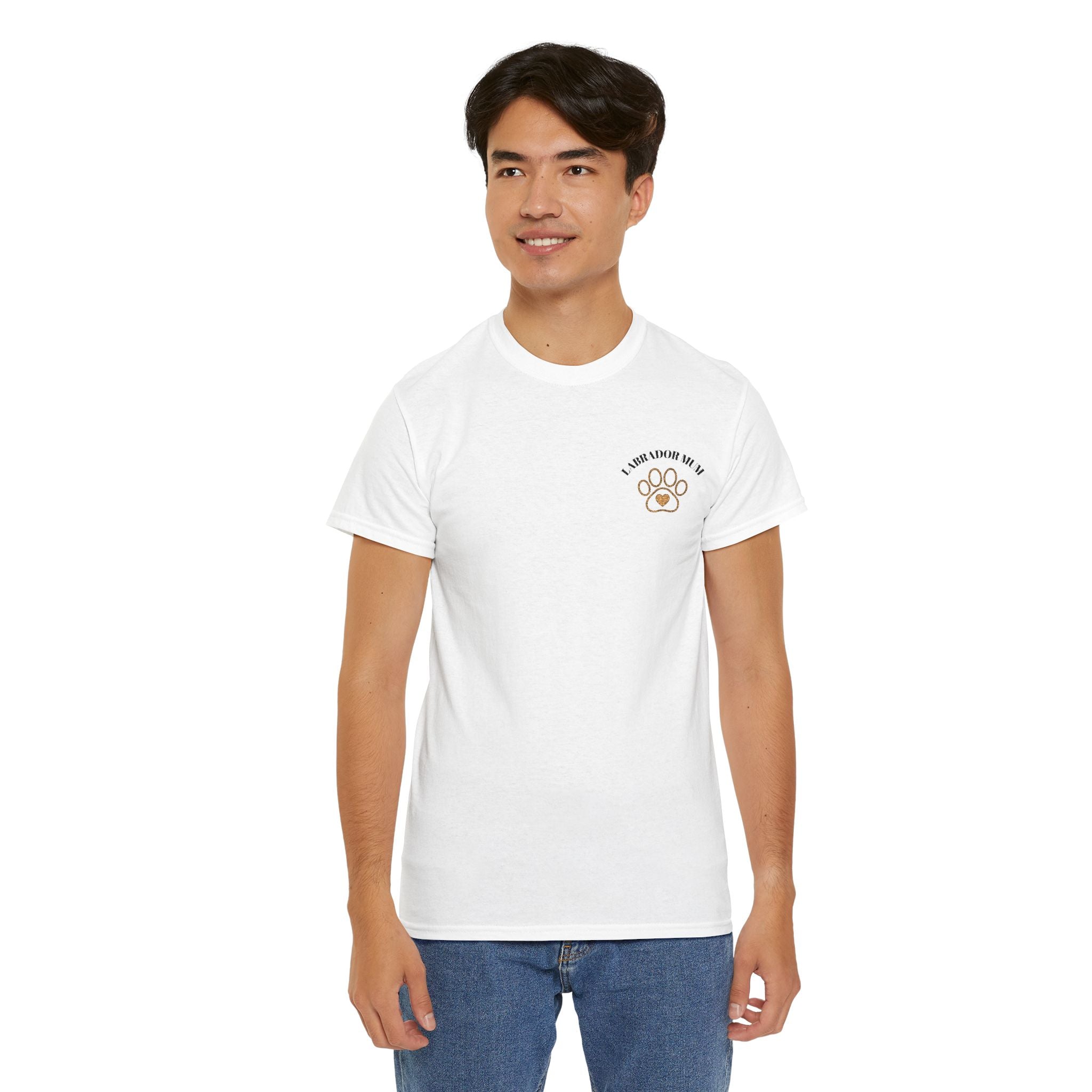 Embroidered Labrador Mum T-Shirt