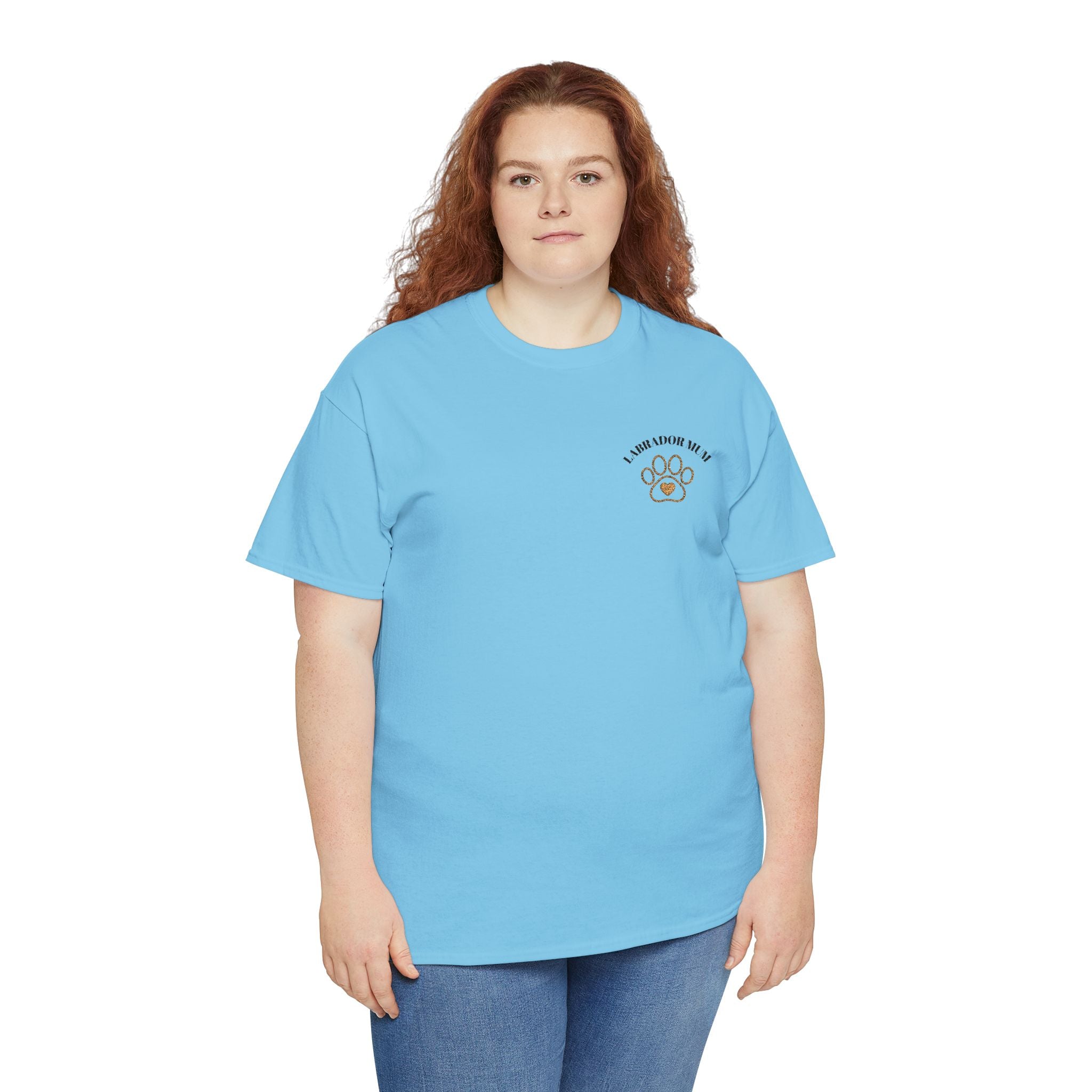 Embroidered Labrador Mum T-Shirt