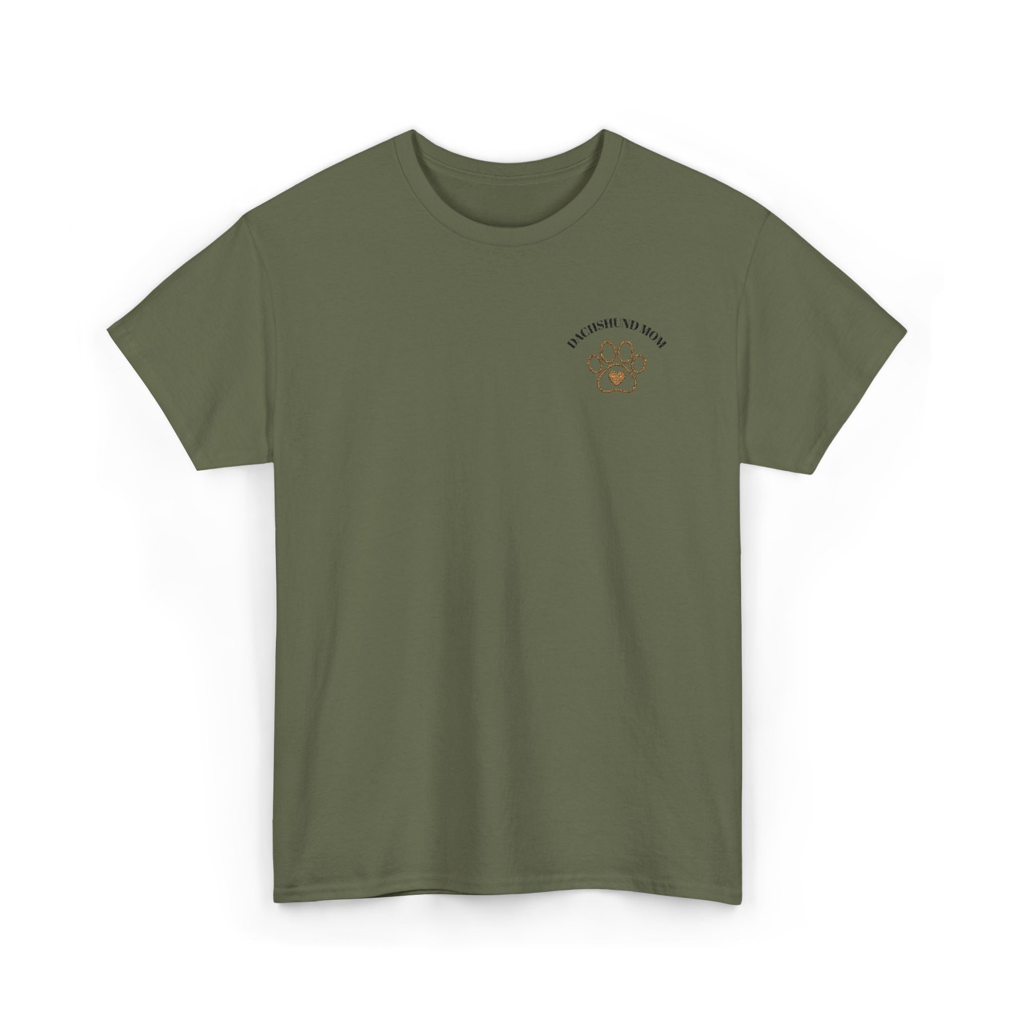 Embroidered Dachshund Mom T-Shirt