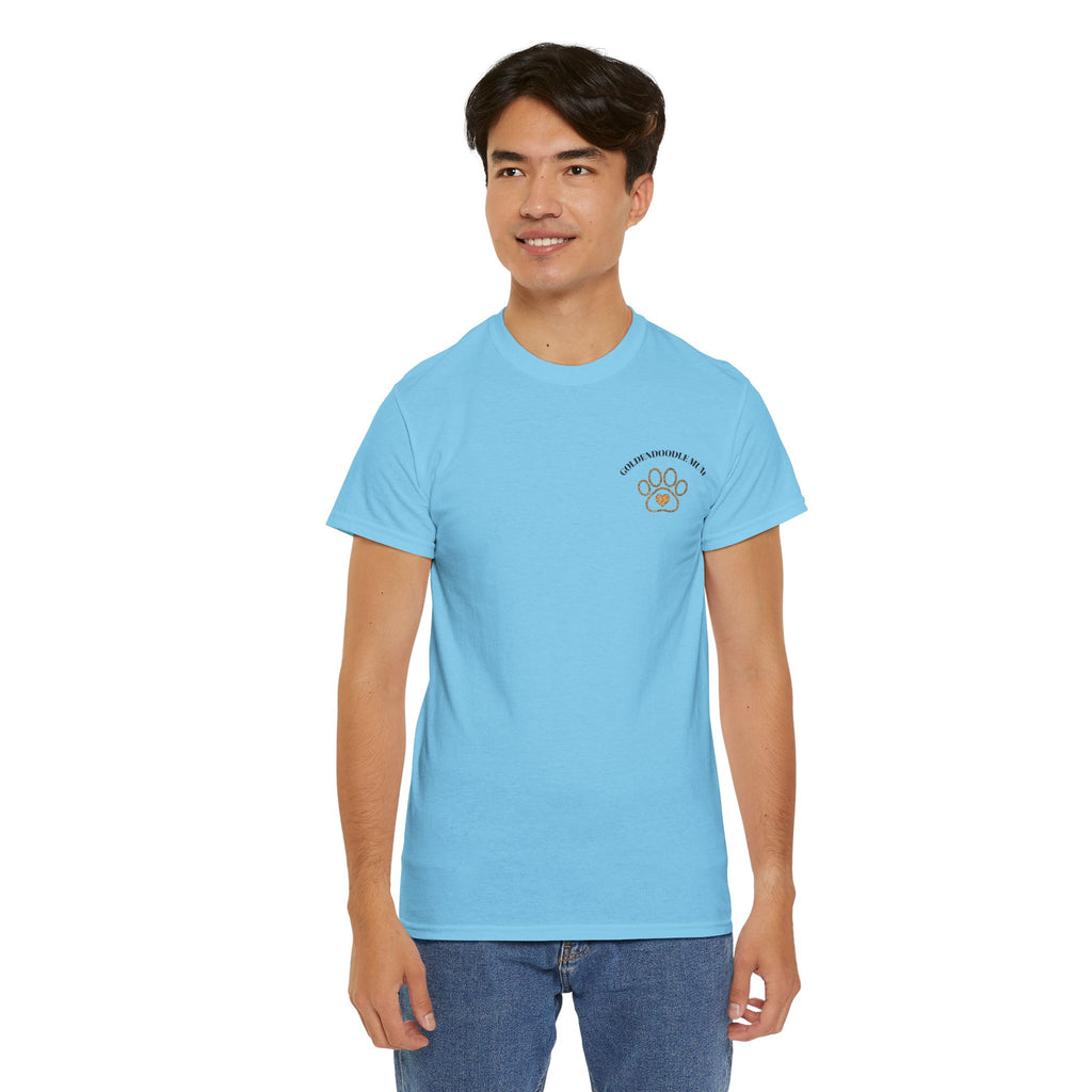 Embroidered Goldendoodle Mum T-Shirt