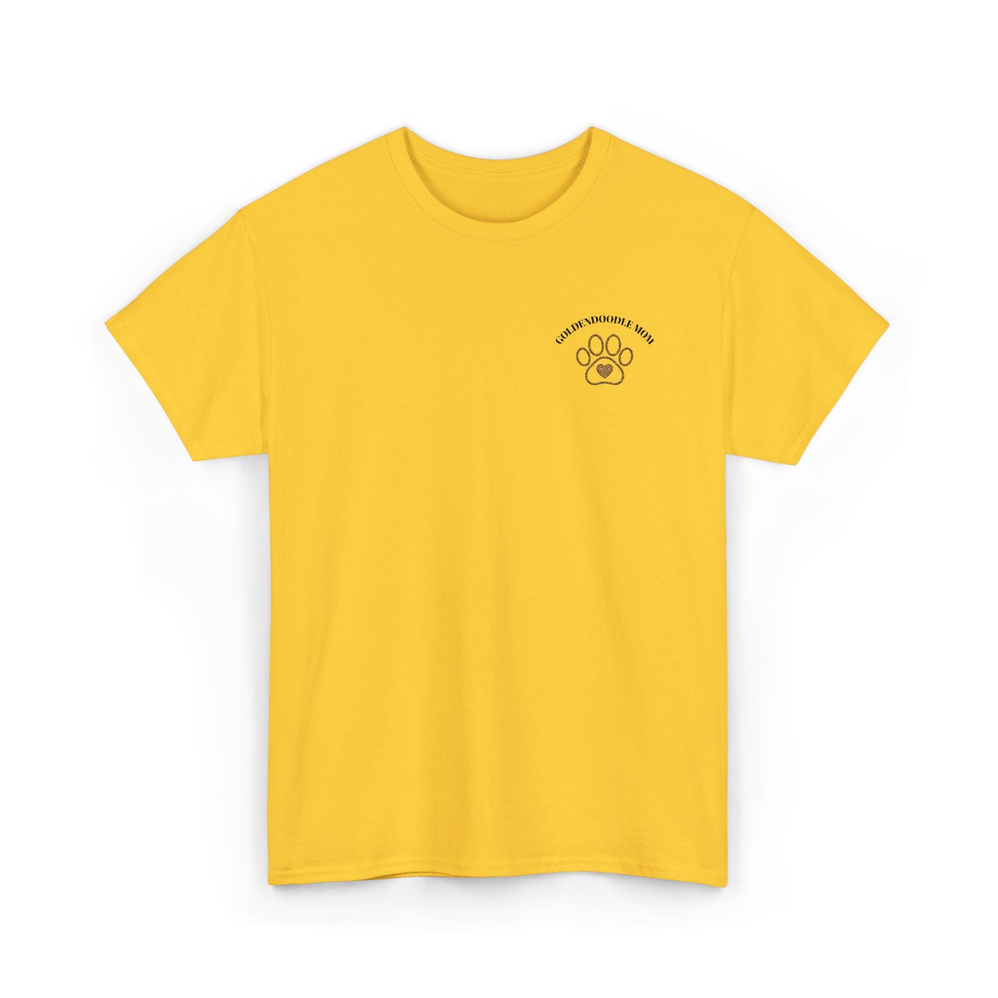 Embroidered Goldendoodle Mom T-Shirt