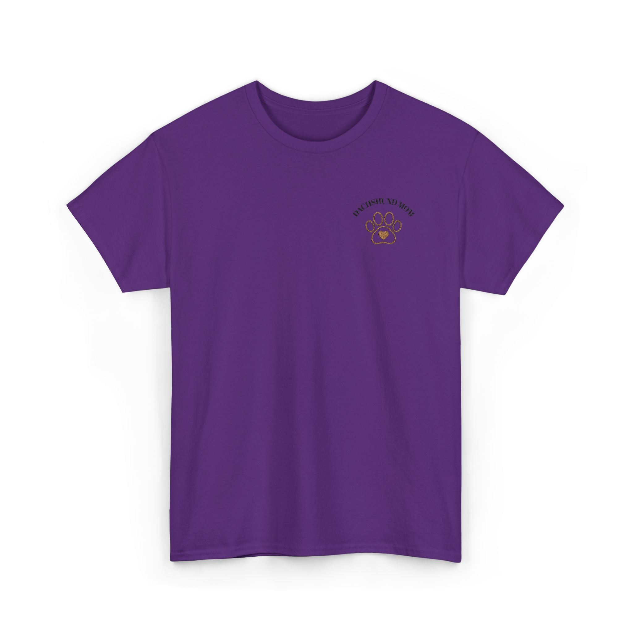 Embroidered Dachshund Mom T-Shirt