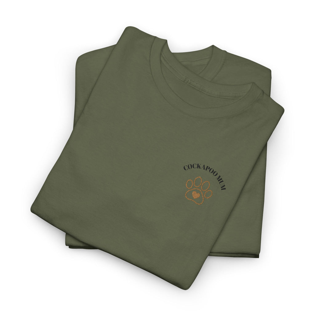 Embroidered Cockapoo Mum T-Shirt