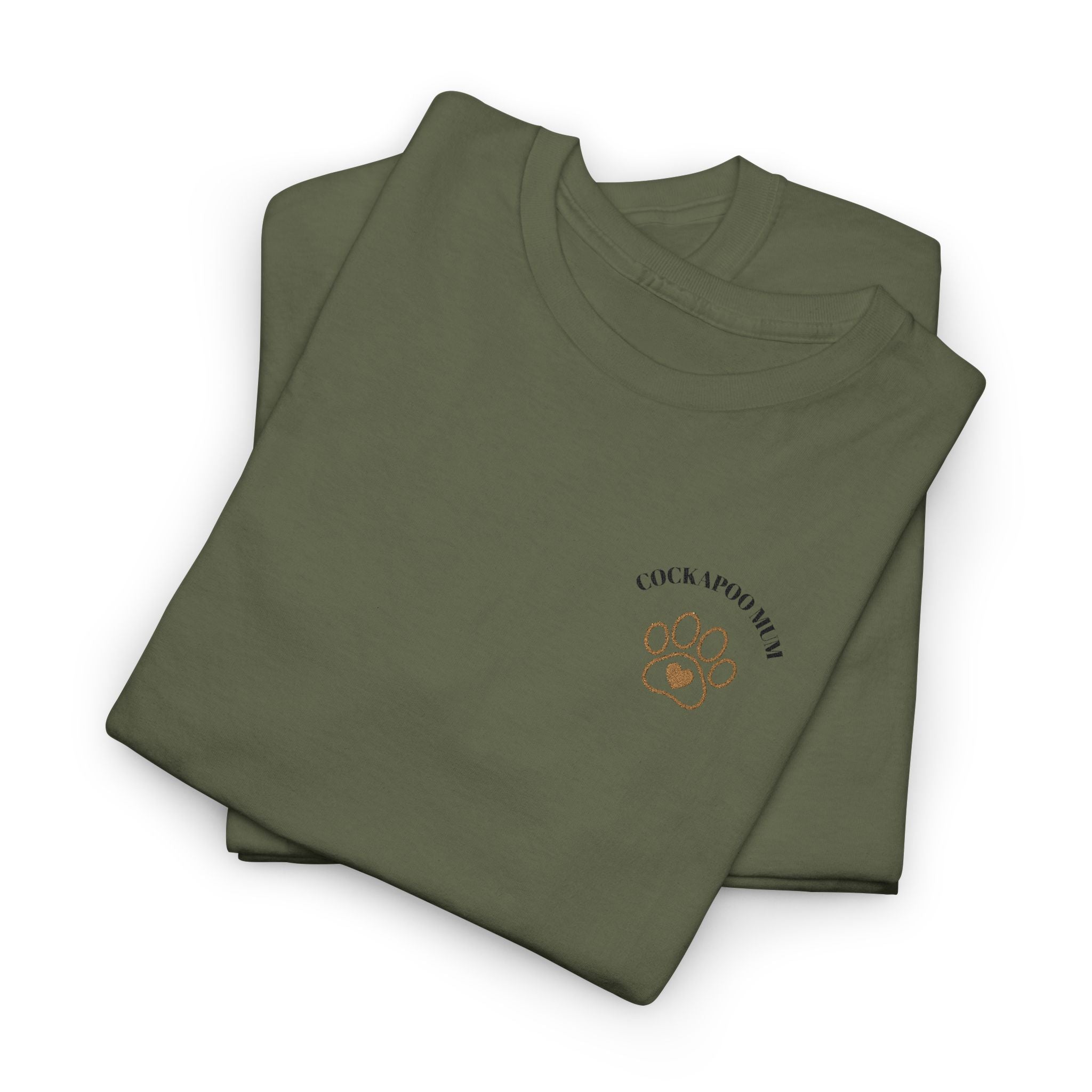 Embroidered Cockapoo Mum T-Shirt