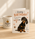Have a Pawsome Birthday-Dachshund Printable Birthday Card